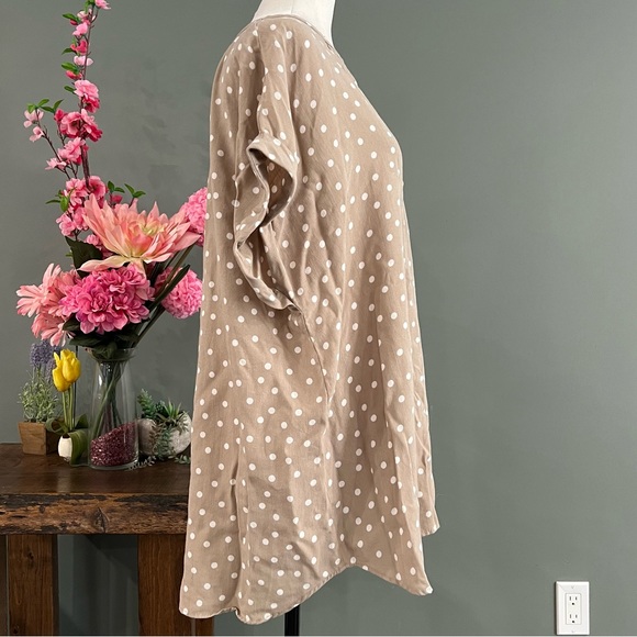 Rachel Roy Polka Dot Sleeveless Top - Picture 3 of 11